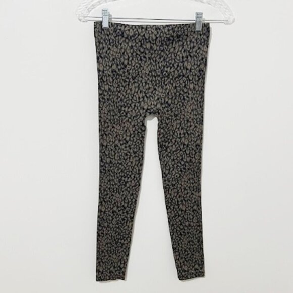 Spanx Look at Me Now Leggings Leopard Print Women's Size M - Picture 1 of 3